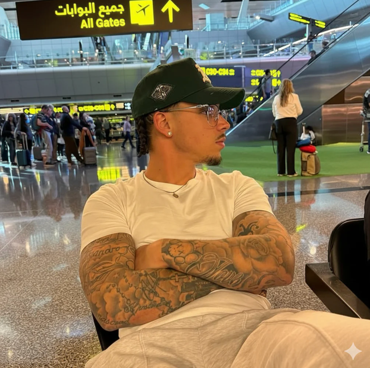 Vielle Chrome Blue Light Glasses