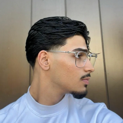 Vielle Chrome Blue Light Glasses